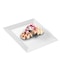 Smarty Had A Party 12" x 12" White Square with Groove Rim Plastic Serving Trays (24 Trays), 24PK 7915-CASE - alternate 8